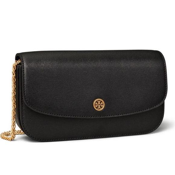 Tory Burch Robinson wallet on chain - Picture 5 of 11